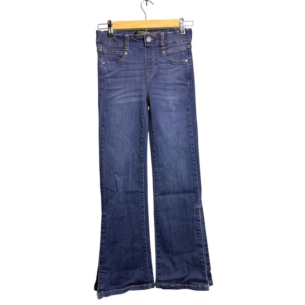 LiverPool los Angeles The crop flare Jeans size 25